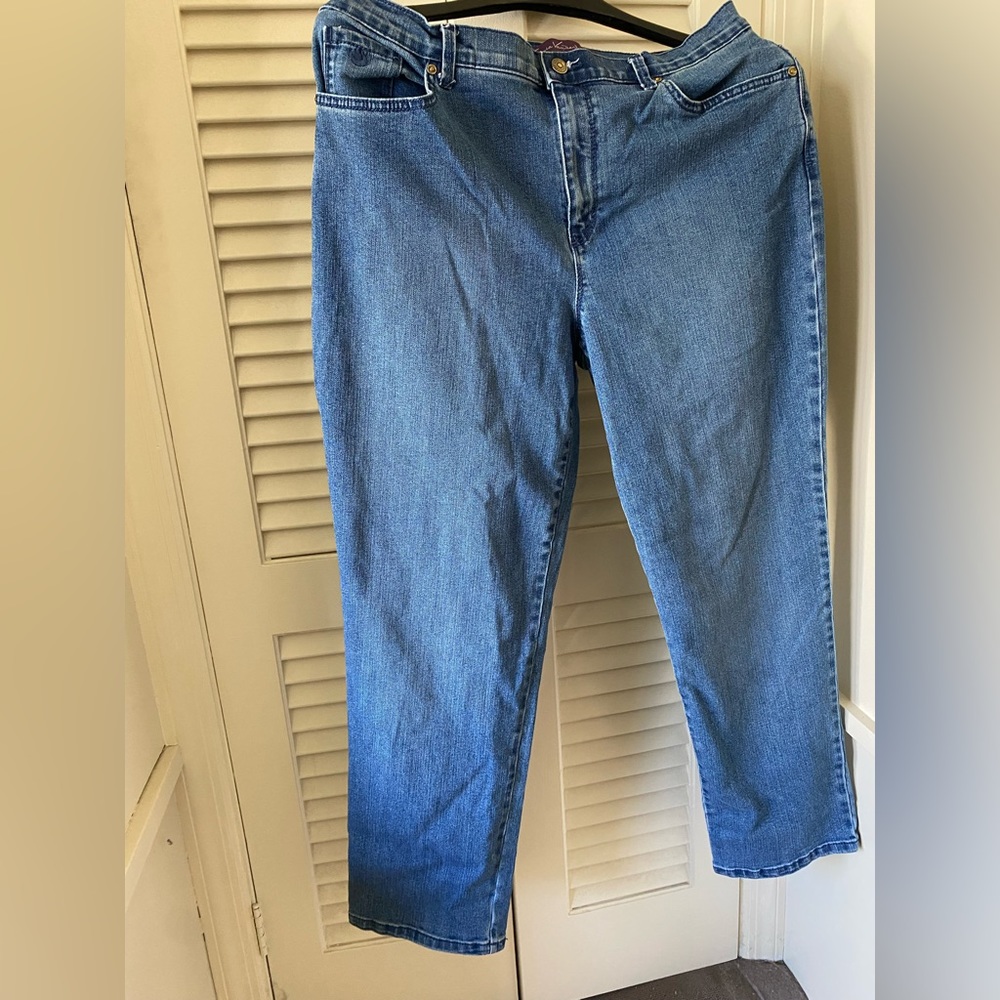 Vintage Gloria Vanderbilt jeans Sz 14 Blinged Back Pockets